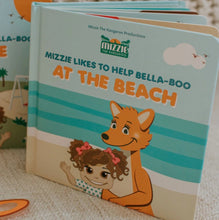 'At The Beach' Interactive Touch and Feel Mizzie Baby Board Book
